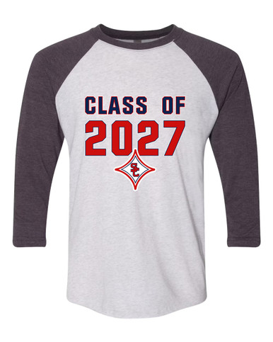 Sandy Creek Patriots Class of 2027 Men's Baseball T-Shirt