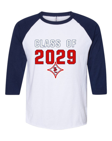 Sandy Creek Patriots Class of 2029 Women's Baseball T-Shirt