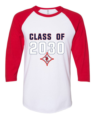 Sandy Creek Patriots Class of 2030 Women's Baseball T-Shirt