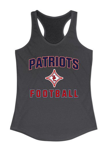 Sandy Creek Patriots Football #1 Women's Tank Top