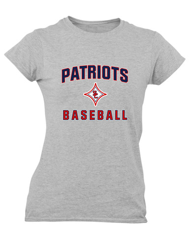 Sandy Creek Patriots Baseball #1 Women's SS T-Shirt