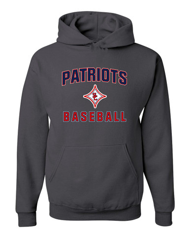 Sandy Creek Patriots Baseball #1 Men's Premium Hoodie