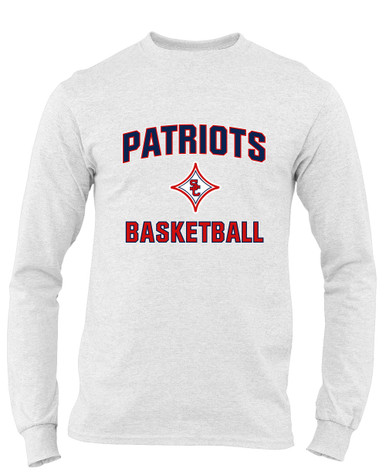 Sandy Creek Patriots Basketball #1 Men's LS T-Shirt