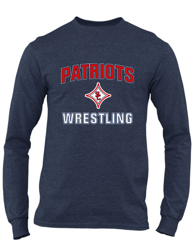 Sandy Creek Patriots Wrestling Men's Premium LS T-Shirt
