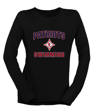 Sandy Creek Patriots Swimming Women's LS T-Shirt