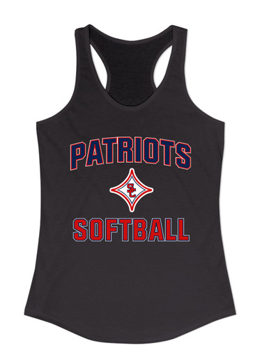 Sandy Creek Patriots Softball #1 Women's Tank Top
