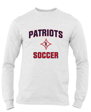 Sandy Creek Patriots Soccer #1 Men's LS T-Shirt