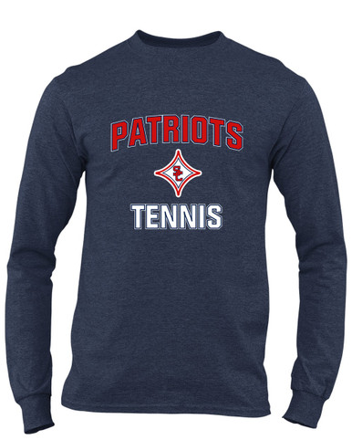 Sandy Creek Patriots Tennis Men's LS T-Shirt