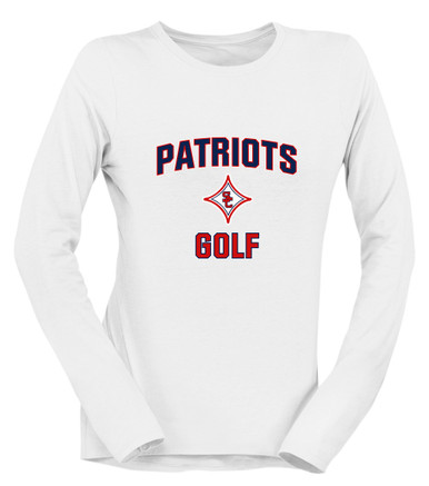 Sandy Creek Patriots Golf Women's LS T-Shirt