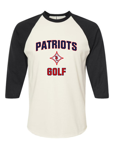 Sandy Creek Patriots Golf Women's Baseball T-Shirt
