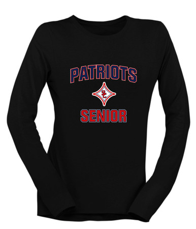 Sandy Creek Patriots Senior #1 Women's Premium LS T-Shirt