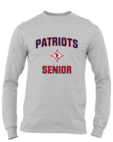 Sandy Creek Patriots Senior #1 Men's LS T-Shirt