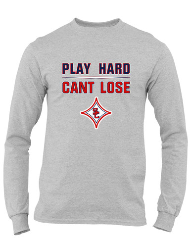 Sandy Creek Patriots Play Hard, Can't Lose Men's LS T-Shirt