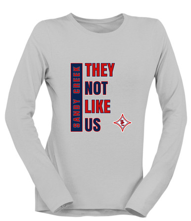 Sandy Creek Patriots They Not Like Us #1 Women's LS T-Shirt