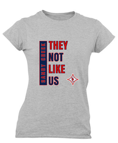 Sandy Creek Patriots They Not Like Us #1 Women's Premium SS T-Shirt