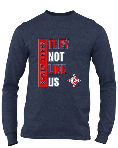 Sandy Creek Patriots They Not Like Us #1 Men's Premium LS T-Shirt
