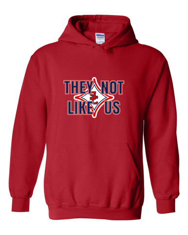 Sandy Creek Patriots They Not Like Us #2 Men's Hoodie