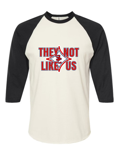 Sandy Creek Patriots They Not Like Us #2 Women's Baseball T-Shirt