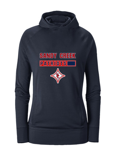 Sandy Creek Patriots Mascot #7 Women's Hoodie