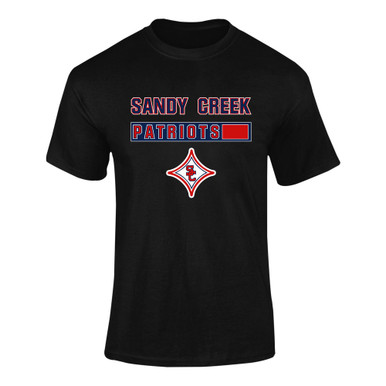 Sandy Creek Patriots Mascot #7 Men's Premium SS T-Shirt