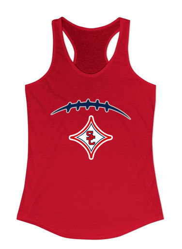 Sandy Creek Patriots Football #2 Women's Tank Top