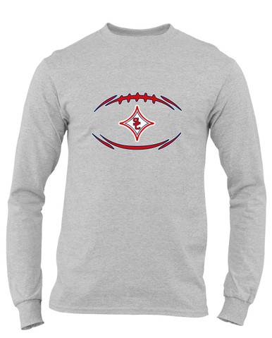 Sandy Creek Patriots Football #3 Men's Premium LS T-Shirt