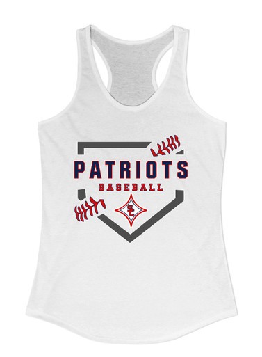 Sandy Creek Patriots Baseball #2 Women's Tank Top