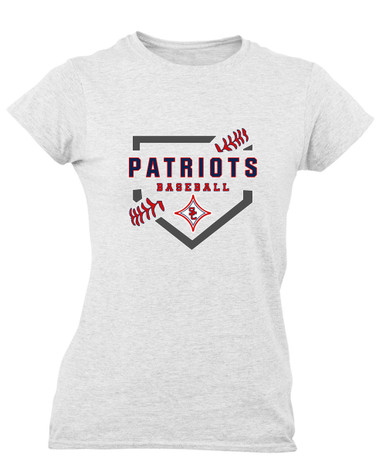 Sandy Creek Patriots Baseball #2 Women's SS T-Shirt
