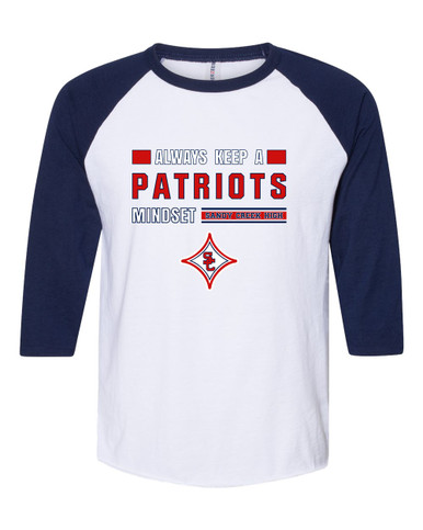 Sandy Creek Patriots Mindset Women's Baseball T-Shirt