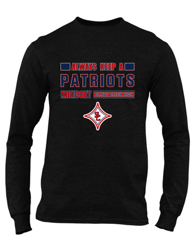 Sandy Creek Patriots Mindset Men's Premium LS T-Shirt