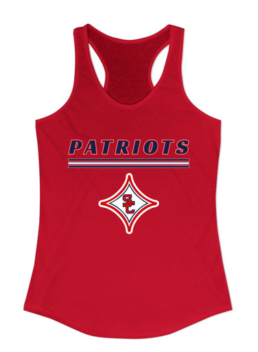 Sandy Creek Patriots Mascot #8 Women's Tank Top