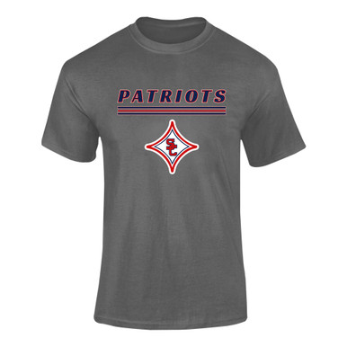 Sandy Creek Patriots Mascot #8 Men's Premium SS T-Shirt