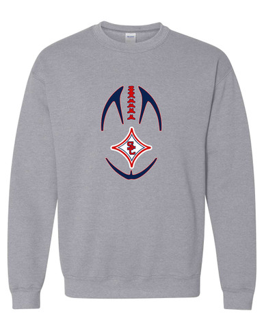 Sandy Creek Patriots Football #4 Men's Sweatshirt