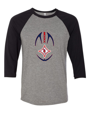 Sandy Creek Patriots Football #4 Men's Baseball T-Shirt