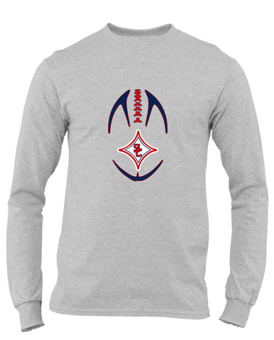 Sandy Creek Patriots Football #4 Men's Premium LS T-Shirt