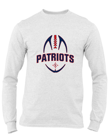 Sandy Creek Patriots Football #5 Men's Premium LS T-Shirt