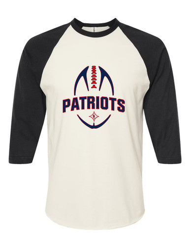 Sandy Creek Patriots Football #5 Men's Baseball T-Shirt
