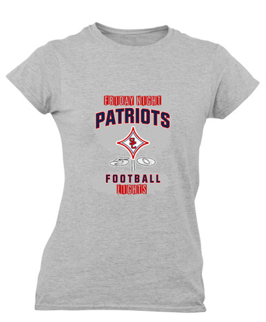 Sandy Creek Patriots Football #6 Women's SS T-Shirt
