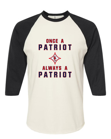 Sandy Creek Patriots Once A Women's Baseball T-Shirt