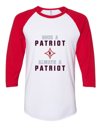Sandy Creek Patriots Once A Men's Baseball T-Shirt