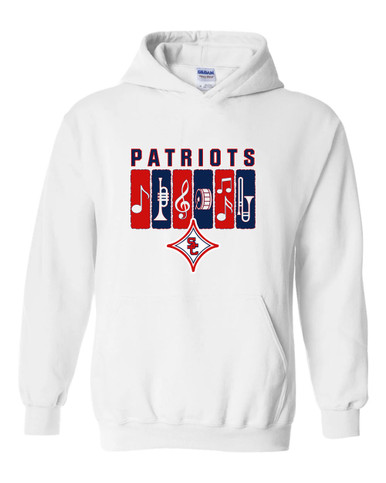 Sandy Creek Patriots Band # 2 Men's Hoodie