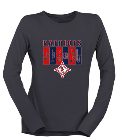 Sandy Creek Patriots Band # 2 Women's LS T-Shirt