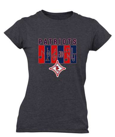 Sandy Creek Patriots Band # 2 Women's Premium SS T-Shirt