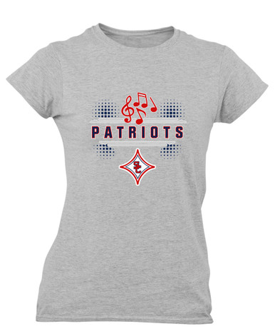 Sandy Creek Patriots Band # 3 Women's SS T-Shirt