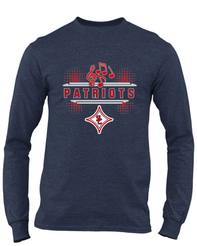 Sandy Creek Patriots Band # 3 Men's LS T-Shirt