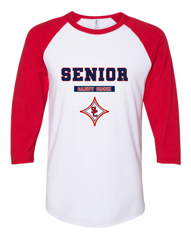 Sandy Creek Patriots Senior #2 Men's Baseball T-Shirt