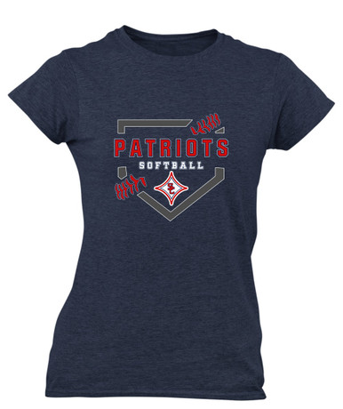 Sandy Creek Patriots Softball #2 Women's SS T-Shirt