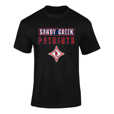 Sandy Creek Patriots Mascot #9 Men's Premium SS T-Shirt