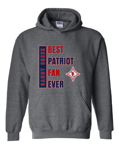 Sandy Creek Patriots Best Patriot Fan Men's Hoodie