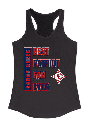 Sandy Creek Patriots Best Patriot Fan Women's Tank Top